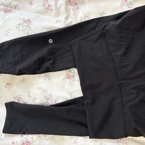 Black Leggings with Logo